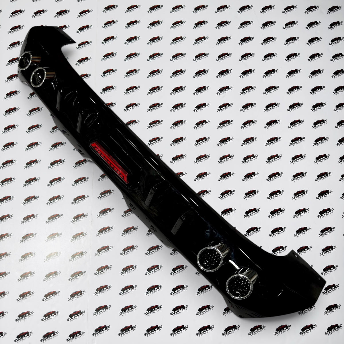 Suzuki Brezza Rear Diffuser with Dummy Exhaust Tips | (2022 Onwards)