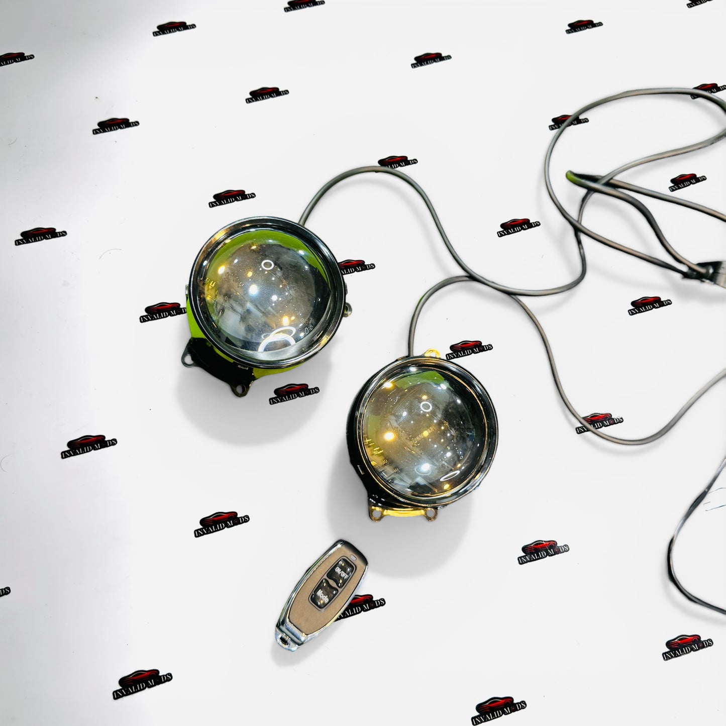 Devil Eye LED Projector Headlights & Fog Lamps – Stylish Automotive Lighting Upgrade