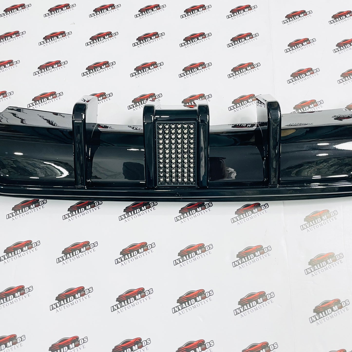 BMW E46 Rear Diffuser with F1-Style LED Light | Sporty ABS Bumper Upgrade