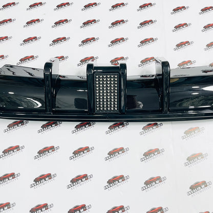 BMW E46 Rear Diffuser with F1-Style LED Light | Sporty ABS Bumper Upgrade