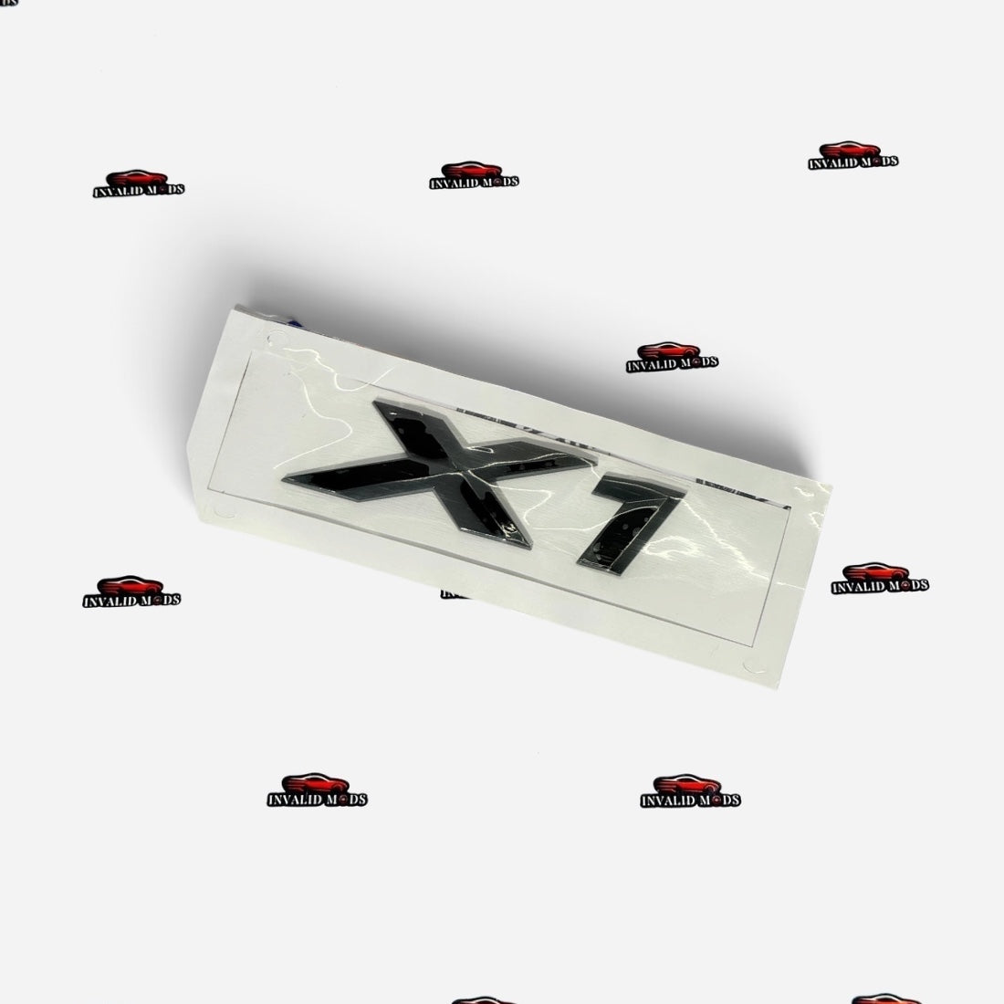 BMW X Series Rear Emblems | OEM Style Badge | Compatible with X1, X2, X3, X4, X5, X6 & X7