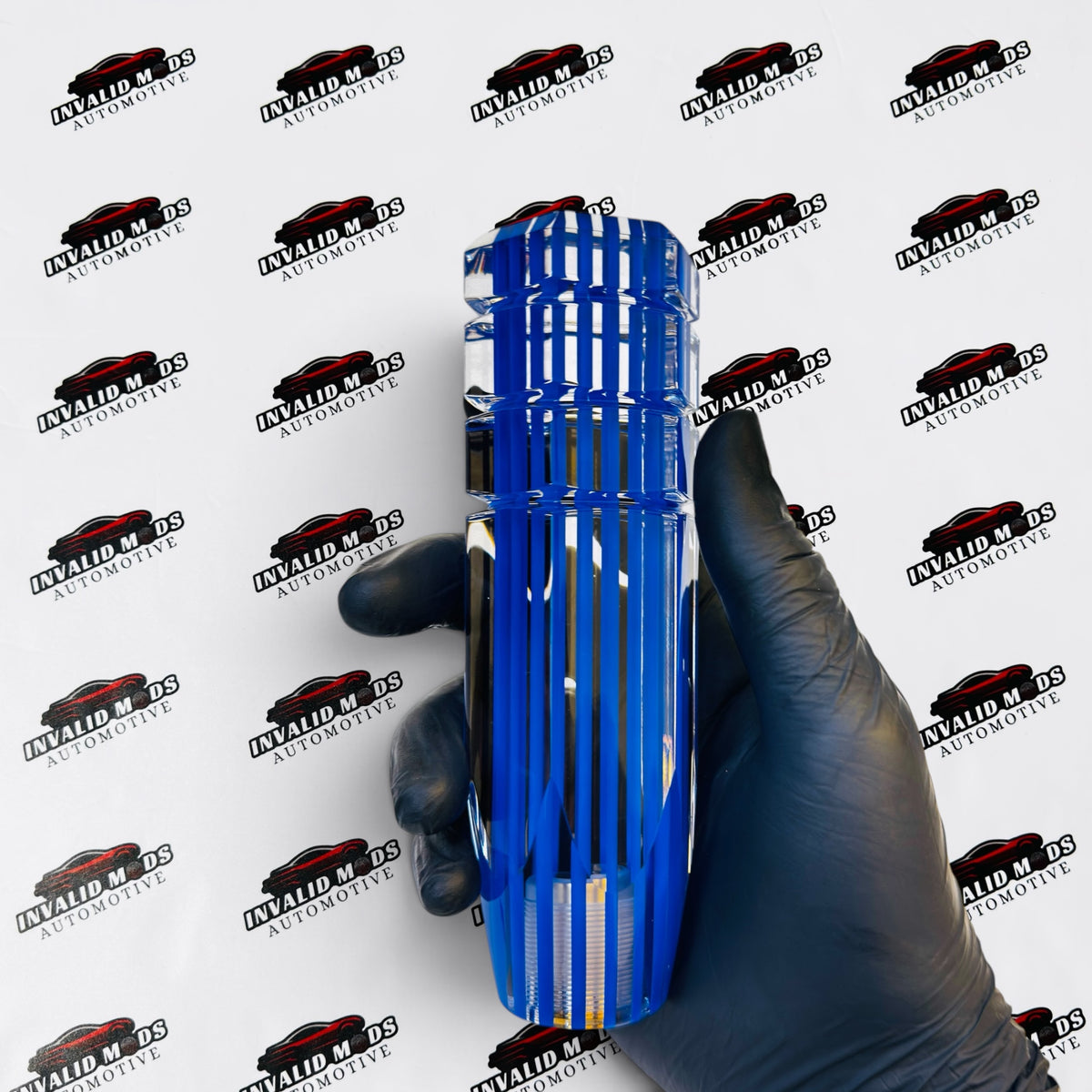 Bubble Lined Gear Knob 15cm Universal | Crystal Bubble Lined Gear Knob