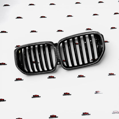 BMW X5 (2022–2025) Carbon Fiber Front Grille – M Sport Upgrade.