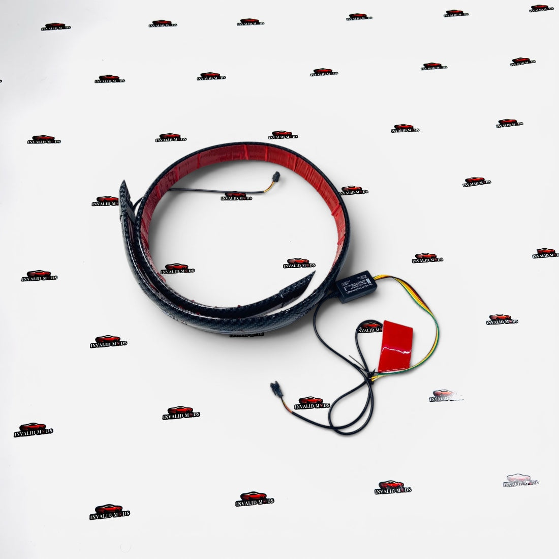 Samurai Universal Lip Spoiler Carbon Fiber | Universal Rubber Lip Spoiler