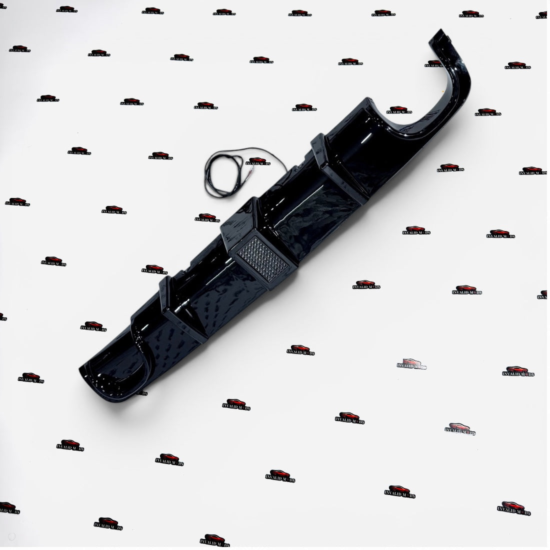 BMW E39 5 Series Rear Diffuser with F1-Style LED Light | Sporty ABS Upgrade