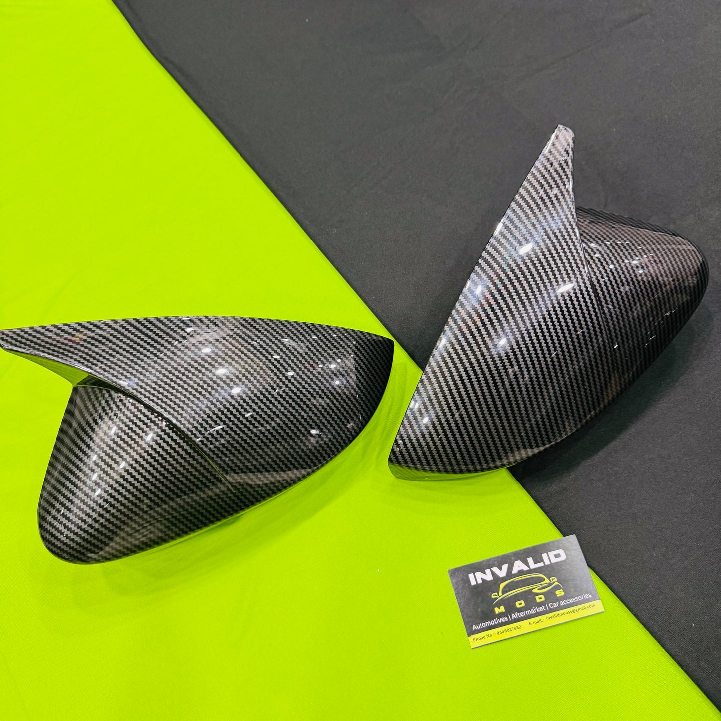 Volkswagen Virtus / Škoda Slavia Batman Style Mirror Covers