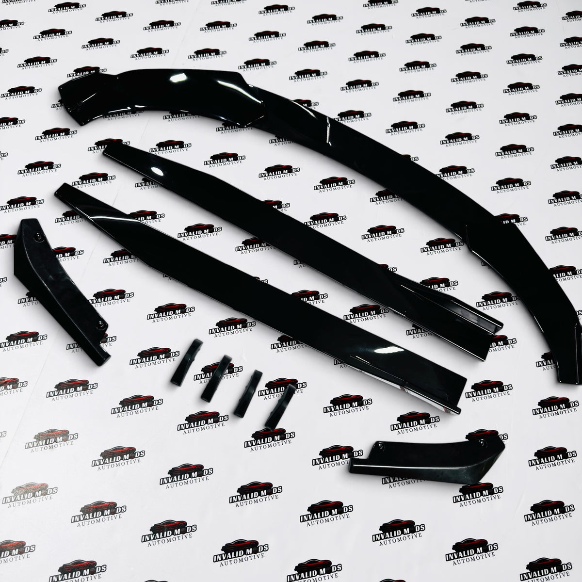 Universal Full Body Splitter Kit (Hatchback & SUVs ) Cars | ABS Car Body Kit