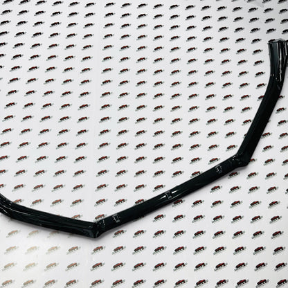 Volkswagen Polo Front Splitters Gloss Black | ABS Front Lip Kit (2014+)