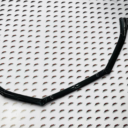 Volkswagen Polo Front Splitters Gloss Black | ABS Front Lip Kit (2014+)