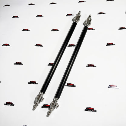 Universal Extendable Splitter Support Rods 20cm | Adjustable Front Bumper Struts
