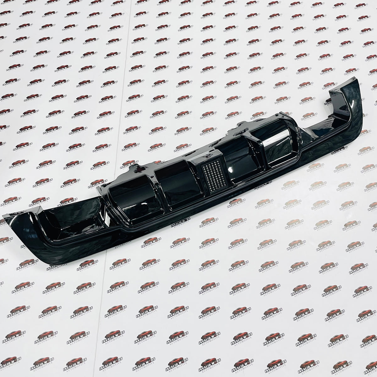 BMW E60 5 Series Rear Diffuser with F1-Style LED Light | Sporty ABS Upgrade
