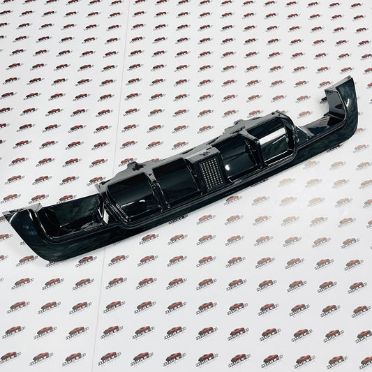 BMW E60 5 Series Rear Diffuser with F1-Style LED Light | Sporty ABS Upgrade