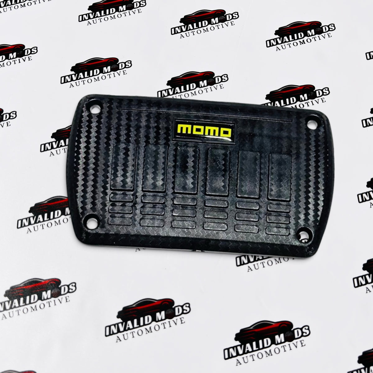 MOMO Pedal Kit for Automatic Cars | Premium ABS Carbon Fiber Finish