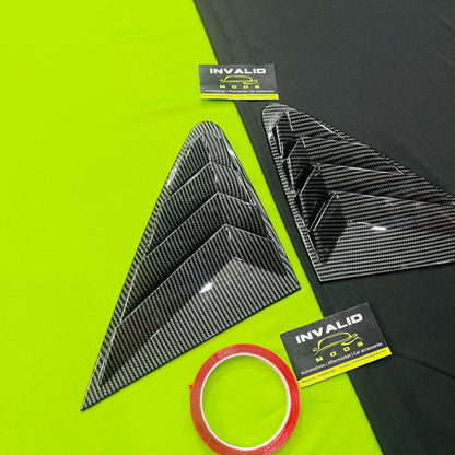Volkswagen Virtus / Skoda Slavia Window Louvers | ABS Quality