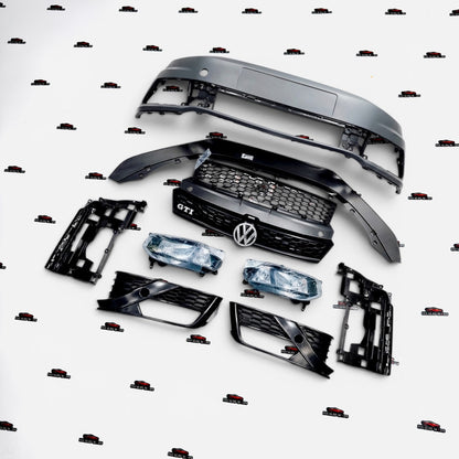 Volkswagen Polo GTI Style Front Body Kit (2010–2020) | Aftermarket Sporty Front Bumper Upgrade & Aero Styling Kit