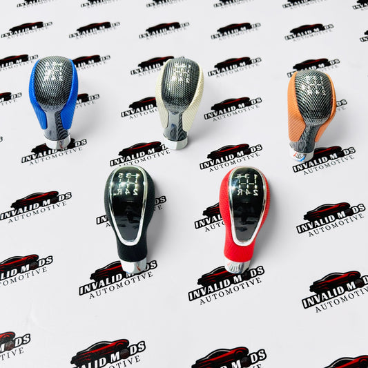 MOMO Leather Finish Gear Knob | Universal Manual Gear Shifter
