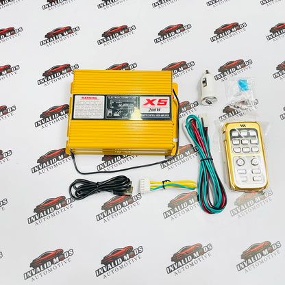 High-Power 200W Federal Siren with Remote Control for Emergency Vehicles
