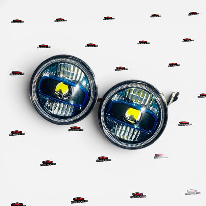 Mahindra Thar LED Projector Headlights | Plug & Play Aftermarket Headlamp Upgrade with DRL