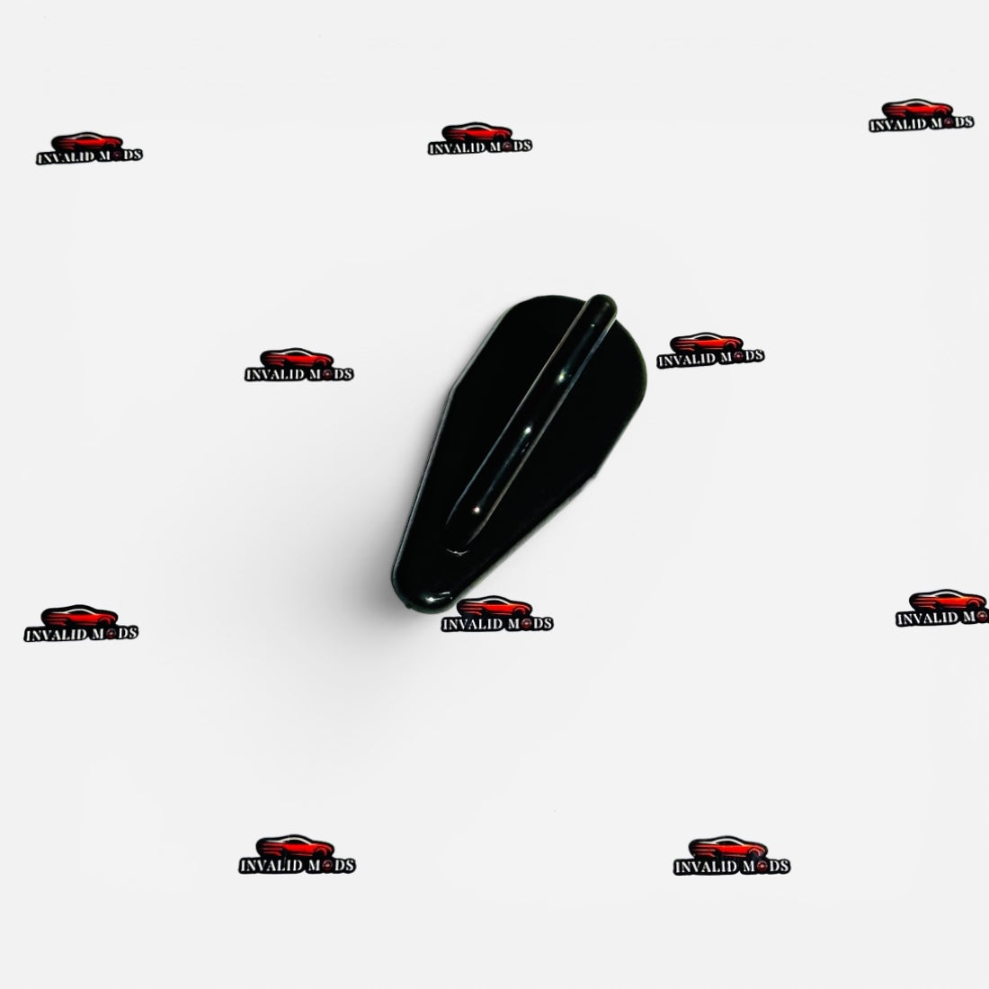 Universal Roof Fins | Gloss Black Roof Vortex Generator | Aftermarket Styling Kit