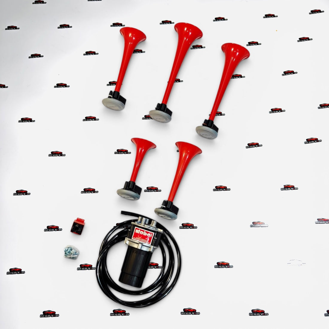 Stebel God Father Horns 12V Set of 3, 5 & 6