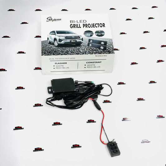 Toyota Innova HyCross Bi-LED Grille Projector Lights | Dual Lens LED Upgrade
