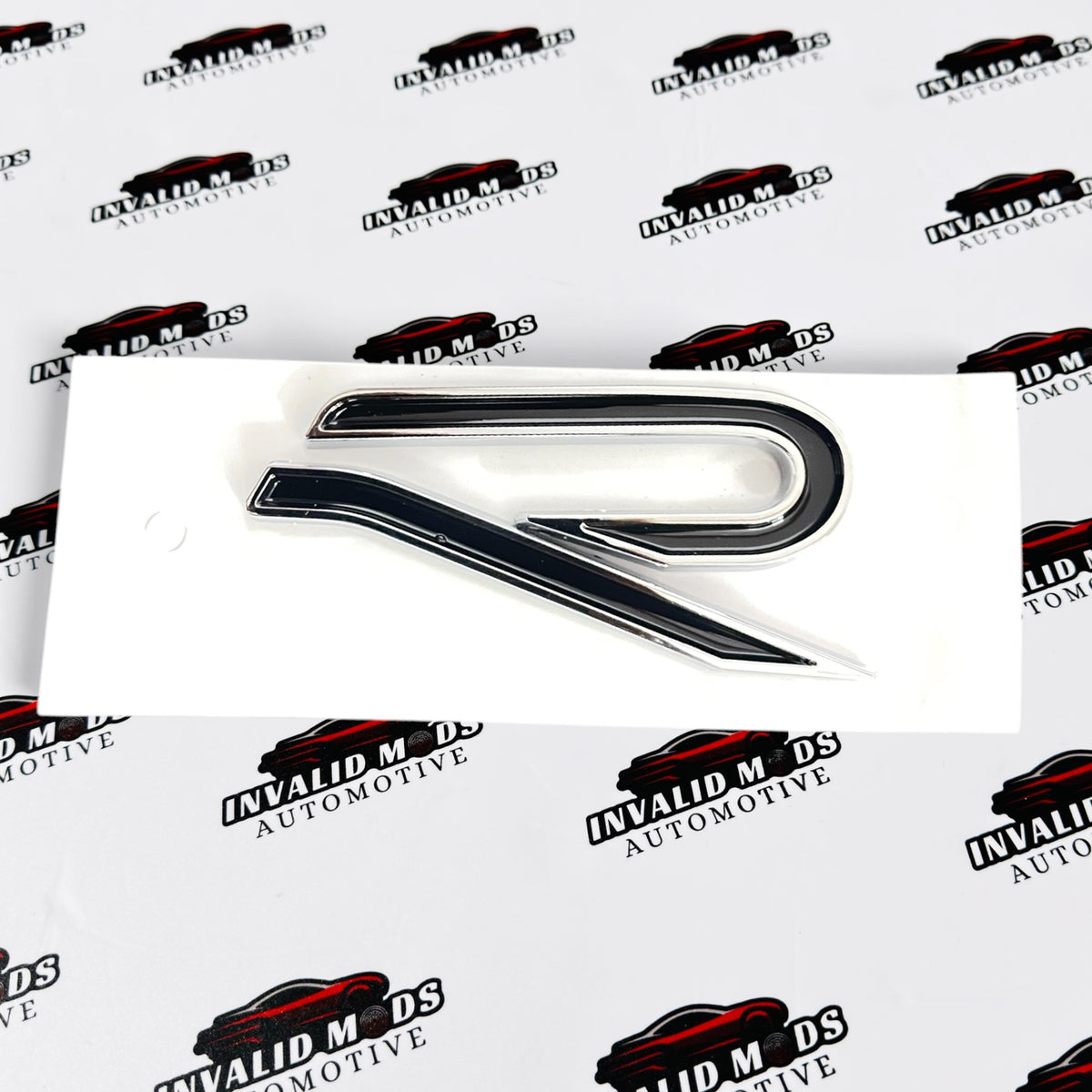 R Logo Sticker | Premium Finish Emblem with Multiple Colour Options