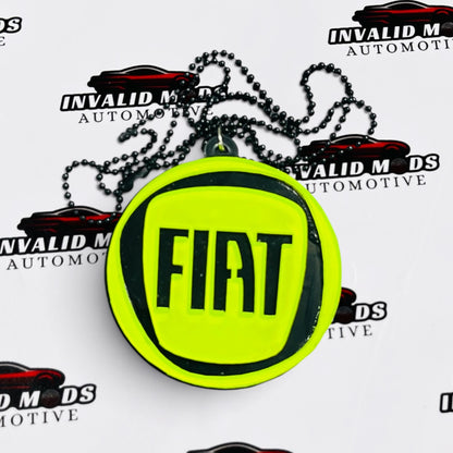 Neon Fluorescent Car Mirror Hanging for All Cars – Stylish Car Interior Accessory