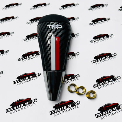 TRD Carbon Fiber Gear Shift Knob – Universal Fit Automatic Shifter