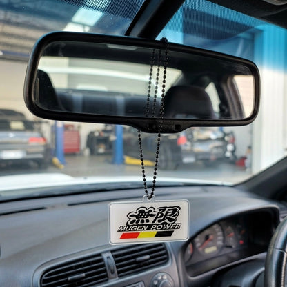 Car Mirror Hanging Ornament – Double-Sided Printed Interior Accessory