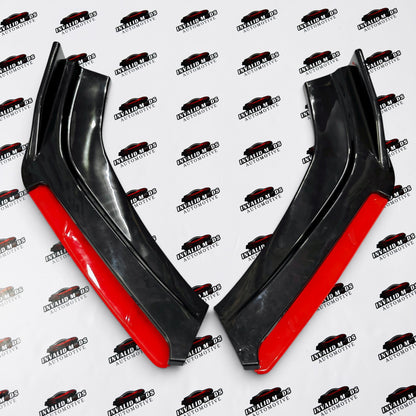 Universal Front Red Lip Splitter | 6-Piece Red Accent Splitter