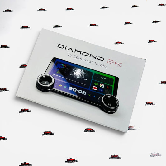 Diamond 2K 10.36" Android Car Multimedia Player – Dual Knob Control