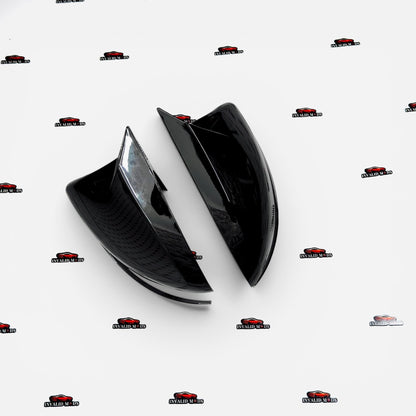 Mercedes-Benz W213 E-Class Side Mirror Covers with LED Indicators | Gloss Black ABS | Fits 2017+ Models