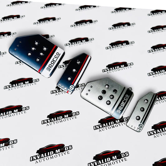 Sparco Pedal Kit for Automatic Cars | Premium Aluminum Racing Set