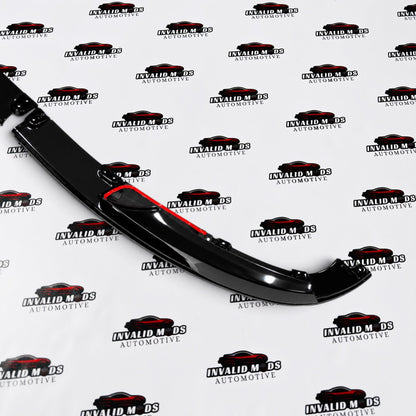 BMW E90 3 Series Front Splitter | 2-Piece Sport Bumper Lip Kit
