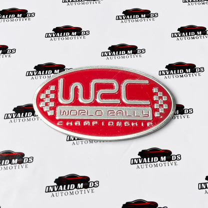 WRC Stickers for Cars | Rally Racing Decals in Black & Red Color Options