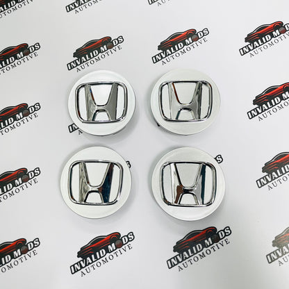 Honda Wheel Center Caps Set of 4 | Outer Diameter 69 mm