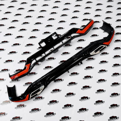 Toyota Fortuner Legender Front & Rear Skirting Kit | Premium ABS Body Kit Upgrade (Aftermarket)
