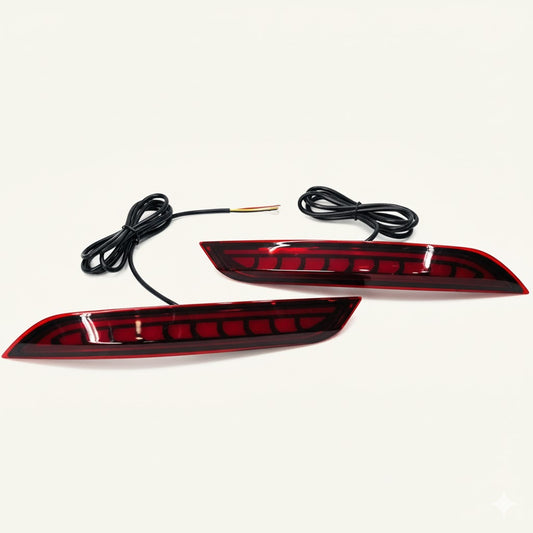 Volkswagen Polo Red LED Reflector Lights – Aftermarket Brake & Running Lights for Volkswagen Polo