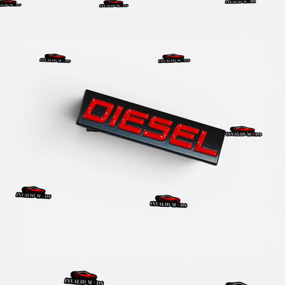 Petrol & Diesel Exterior Badges | Premium Fuel Type Emblems for Cars
