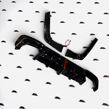 BMW 5 Series G30 & G38 Rear Diffuser with Canards | V-TEN Performance Upgrade
