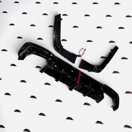 BMW 5 Series G30 & G38 Rear Diffuser with Canards | V-TEN Performance Upgrade