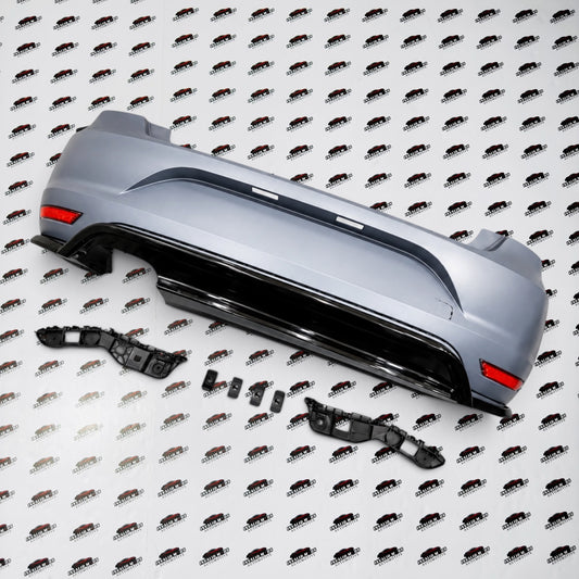 Volkswagen Polo GTI Rear Kit with Gloss Black Diffuser | Rear Bumper Upgrade