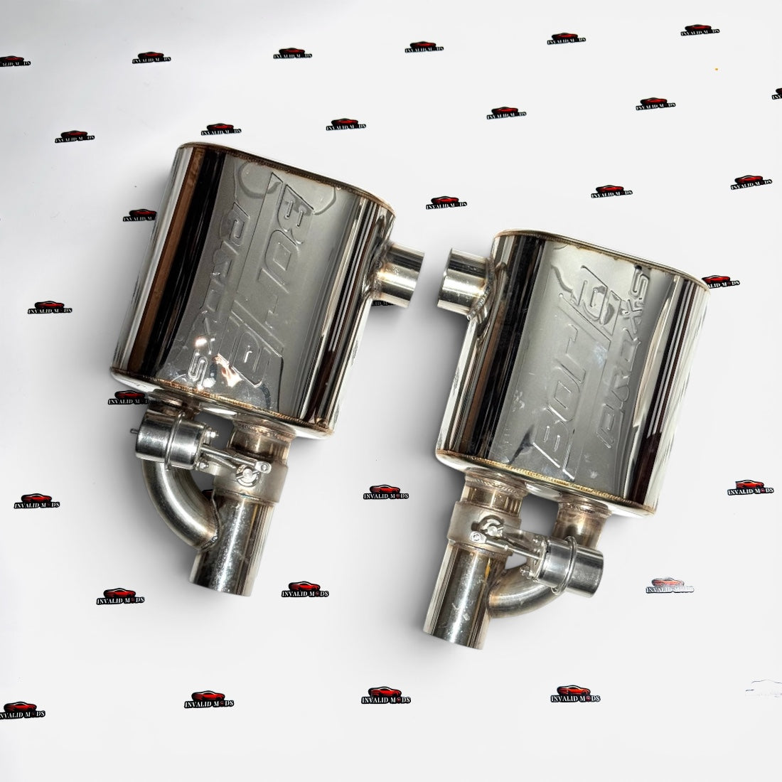 Borla Valvetronic Single Tip Exhaust with Side Inlet | Universal Performance Aftermarket Exhaust System