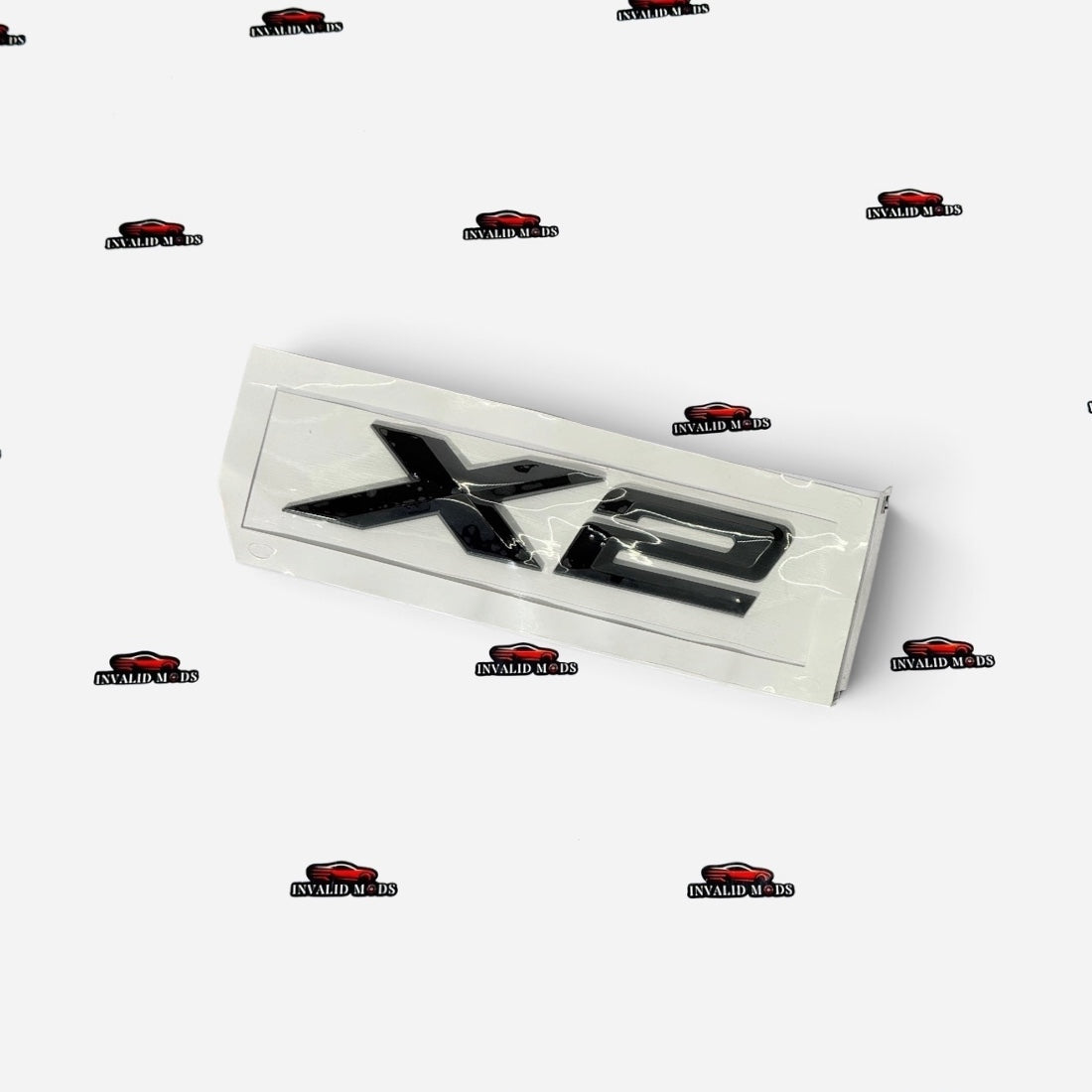 BMW X Series Rear Emblems | OEM Style Badge | Compatible with X1, X2, X3, X4, X5, X6 & X7