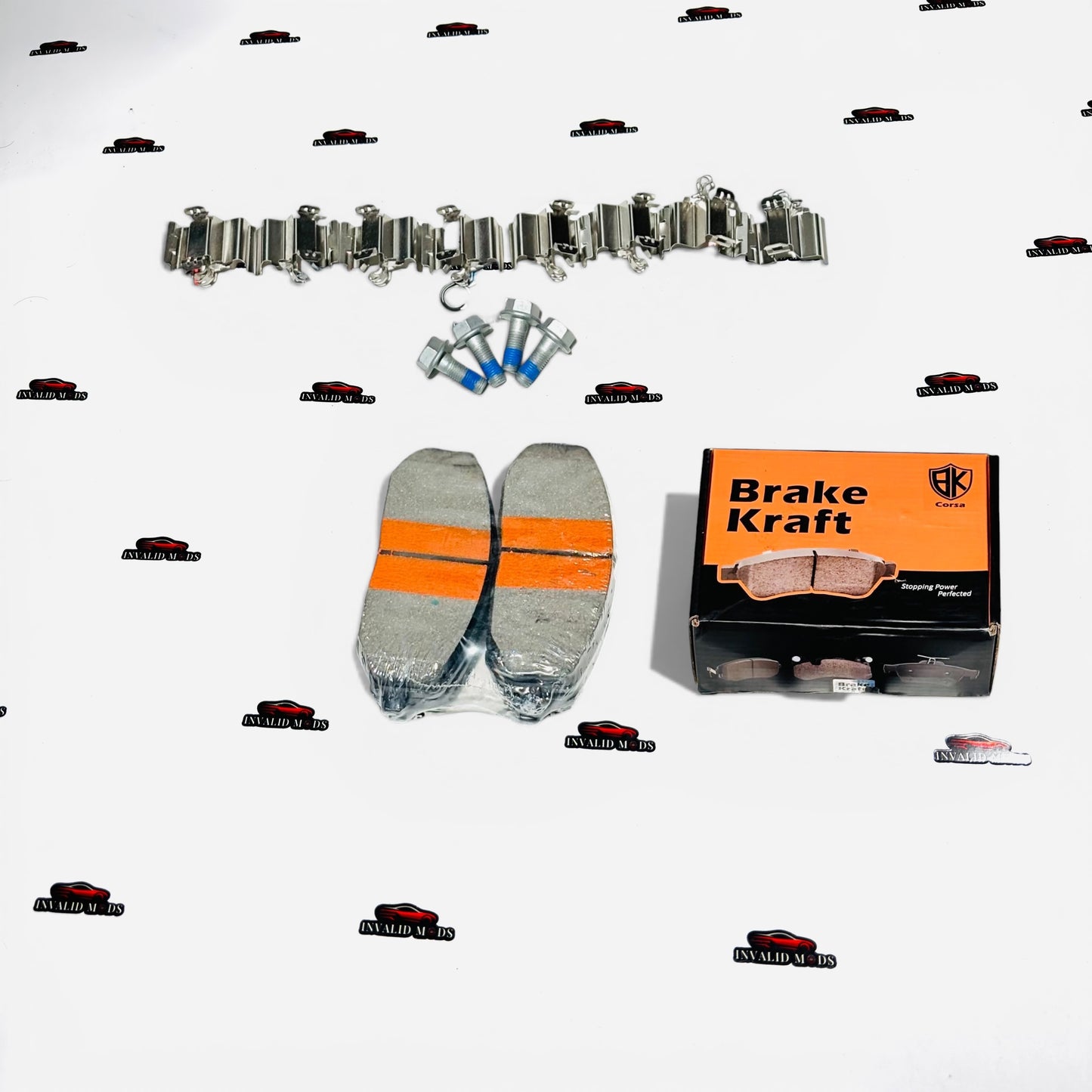 Brake Kraft Performance Brake Pads for Volkswagen Virtus | Corsa Version | Premium Imported Set of 4