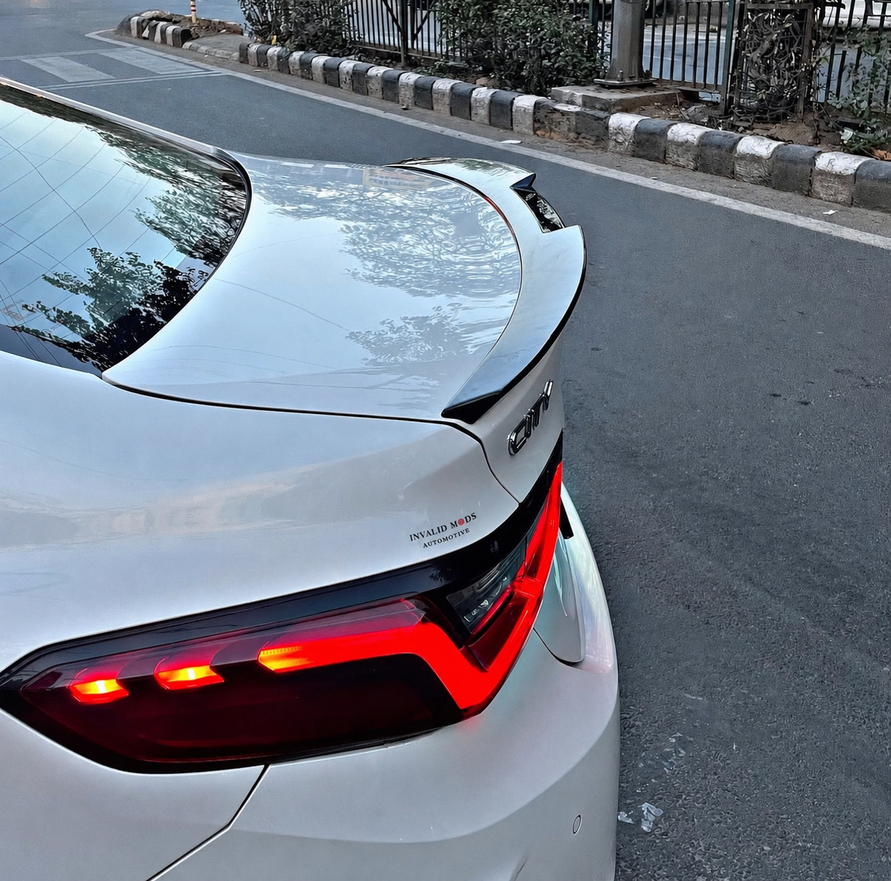 Honda city 2021–2025 ABS Lip Spoiler – Aftermarket Rear Boot Upgrade