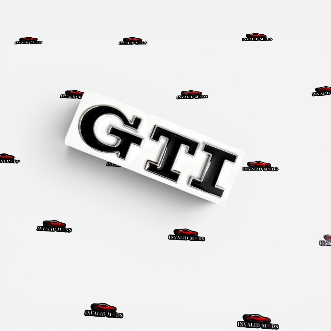 VW Polo GTI & GTD Emblems | High-Quality OEM-Style Badge Set