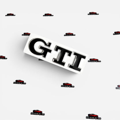 VW Polo GTI & GTD Emblems | High-Quality OEM-Style Badge Set