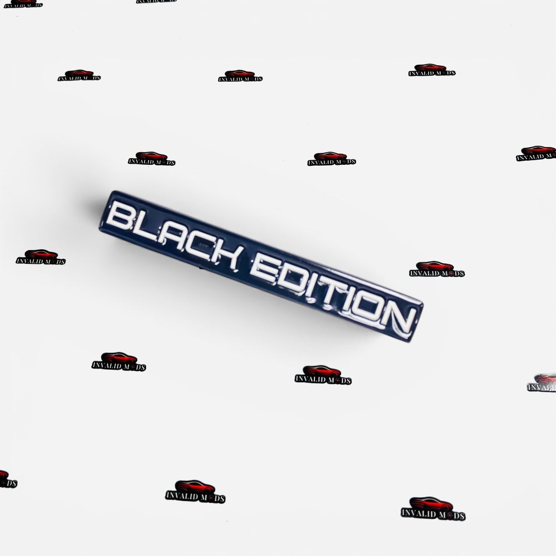 Black Edition Metal Emblem Badges | Universal Aftermarket Car Sticker