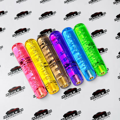 Crystal Bubble Gear Shift Knob 20cm | Universal Long Shifter Acrylic Design